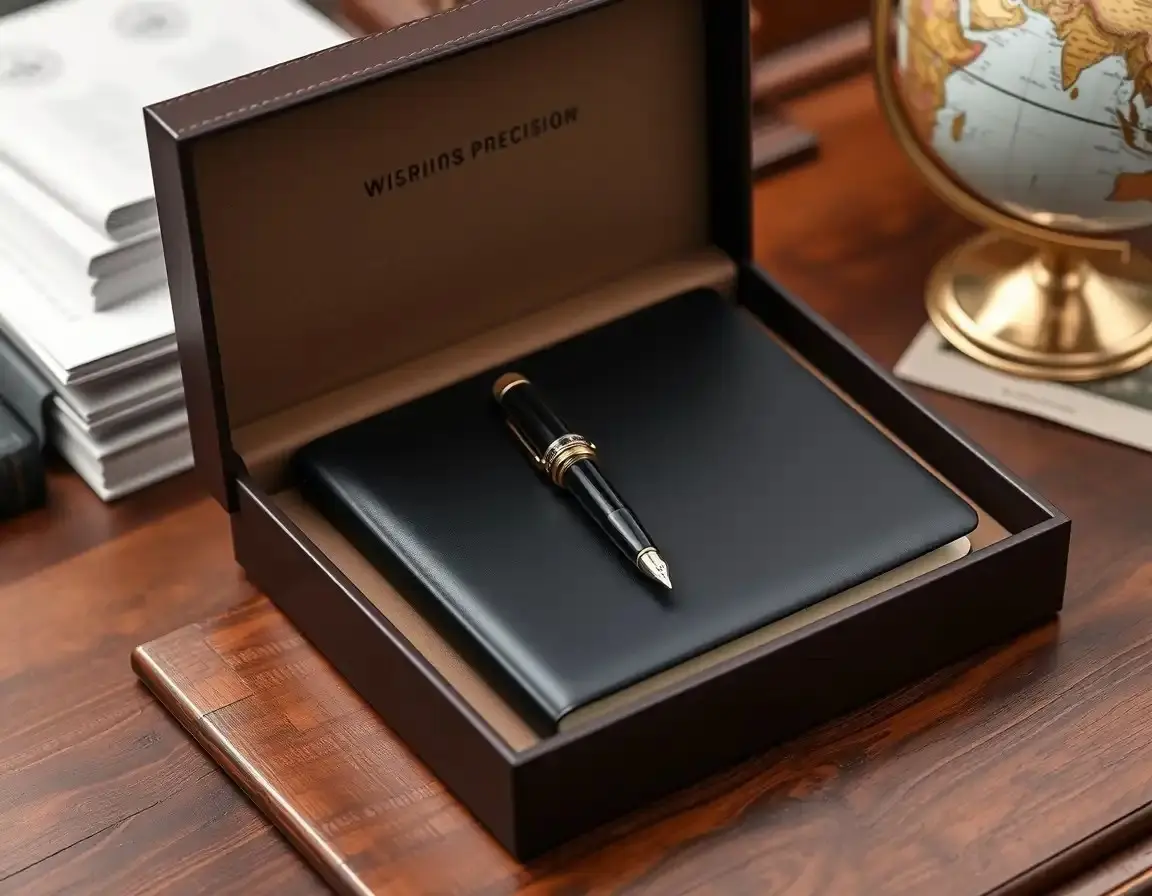 Luxus Füllfederhalter und Notizbuch-Set