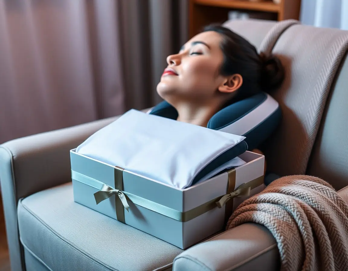 Shiatsu Nacken- und Schulter-Massagegerät mit Wärme