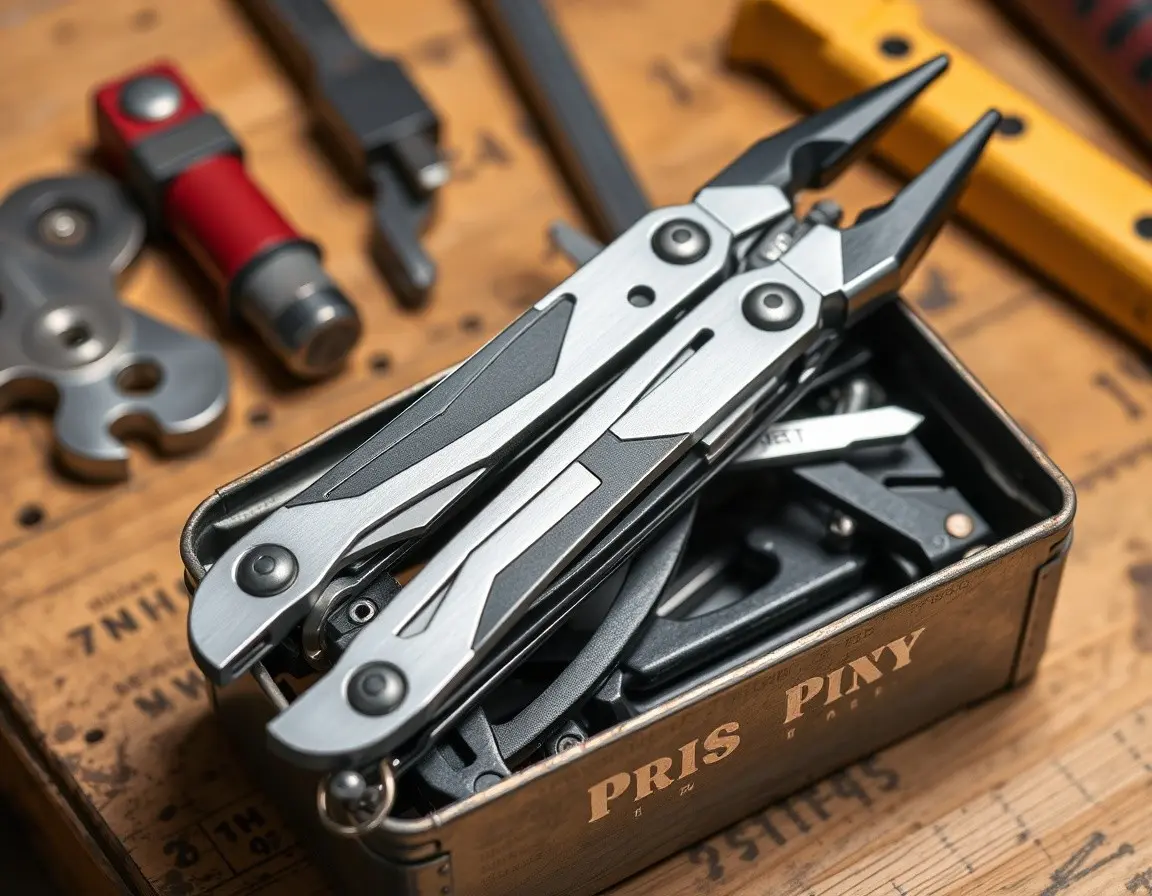 Multi-Tool Zange mit 12 Funktionen