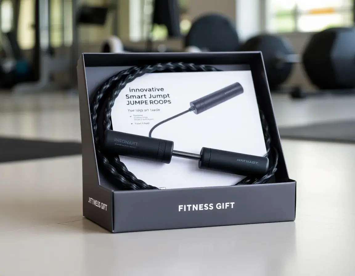 Smartes Springseil mit Digitalzähler