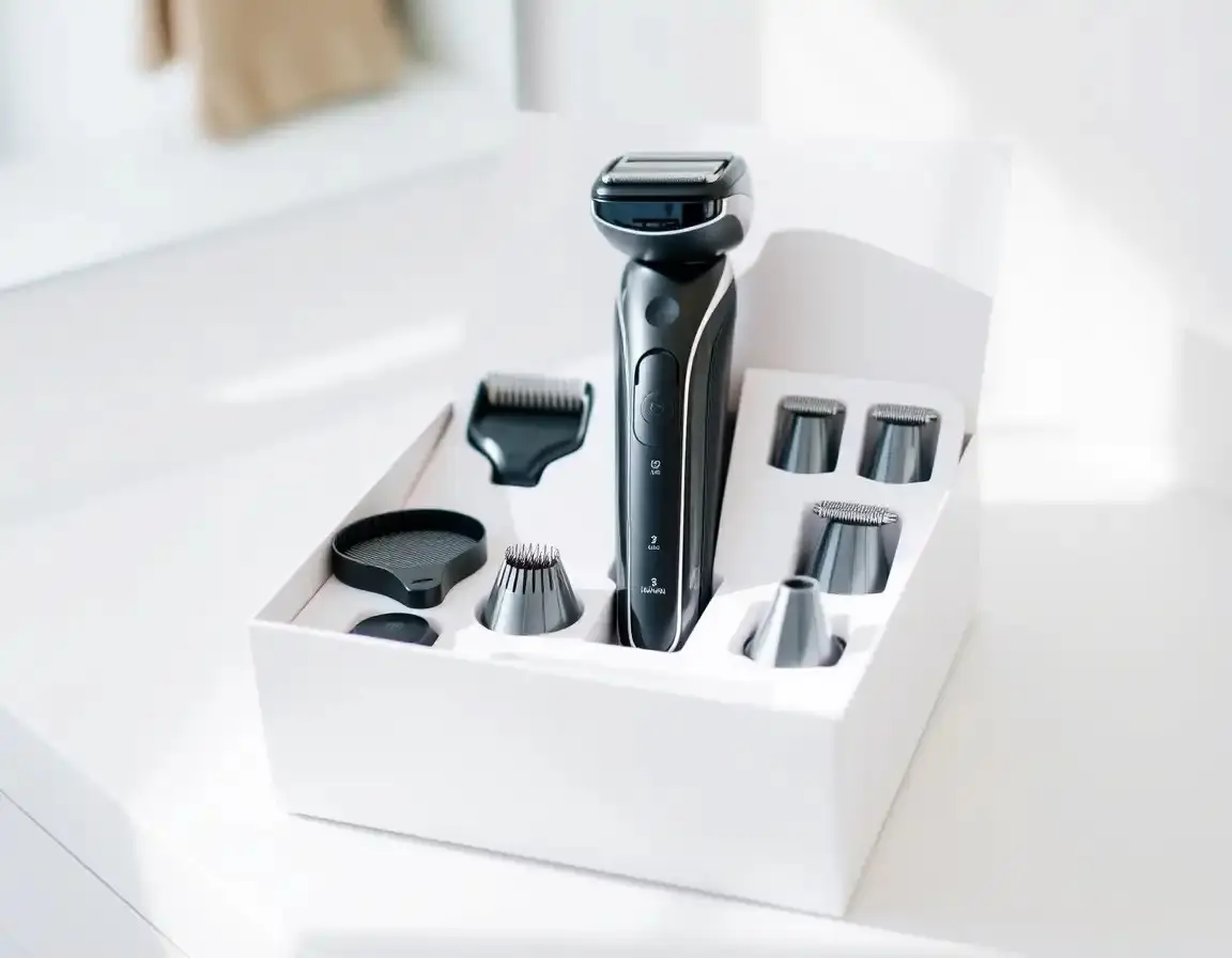 Professionelles Elektrorasier- & Pflegeset