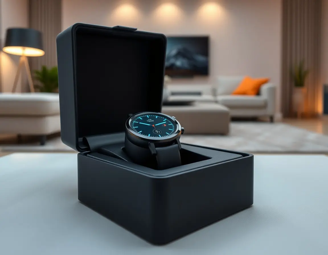 Fortschrittliche Smartwatch mit Fitness-Tracker