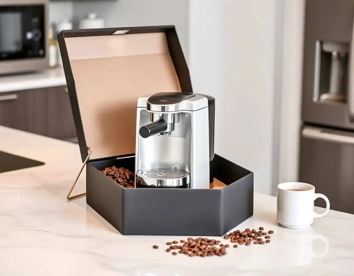 Kompakte Espresso Kaffeemaschine