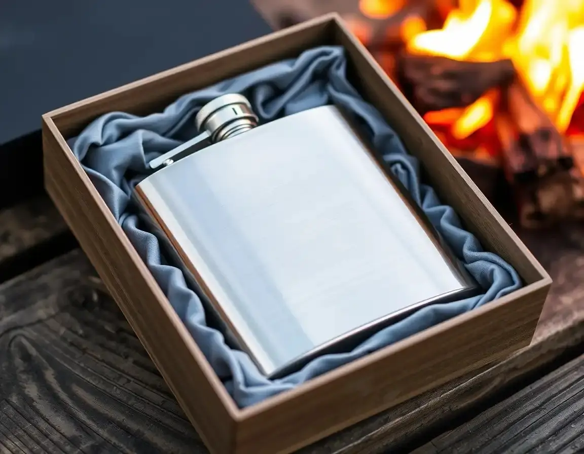 High-Quality Stainless Steel Hip Flask