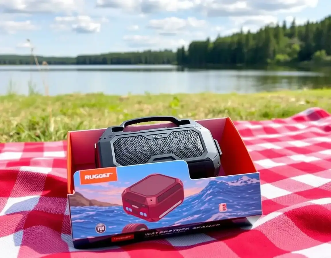 Compact Waterproof Bluetooth Speaker