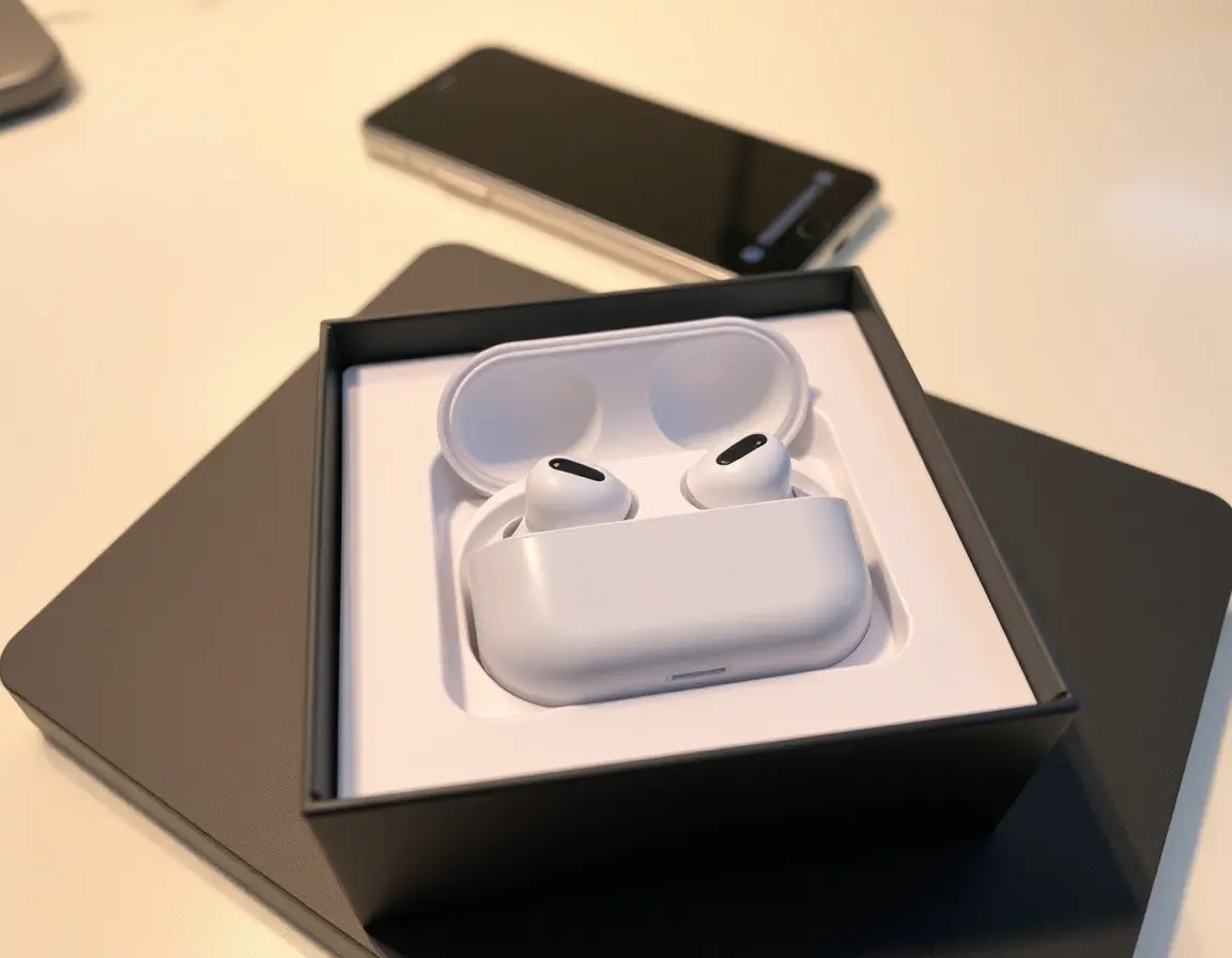 Compact Wireless Earbuds with Charging Case