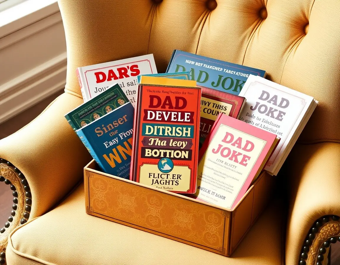 Witziges 'Papa-Witz' Buch Set