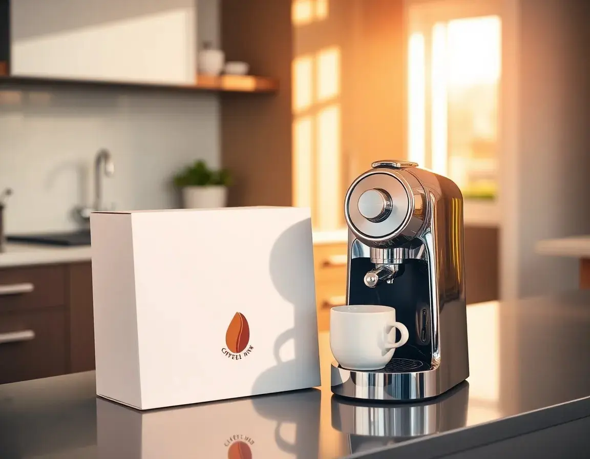 Kompakte Espressomaschine