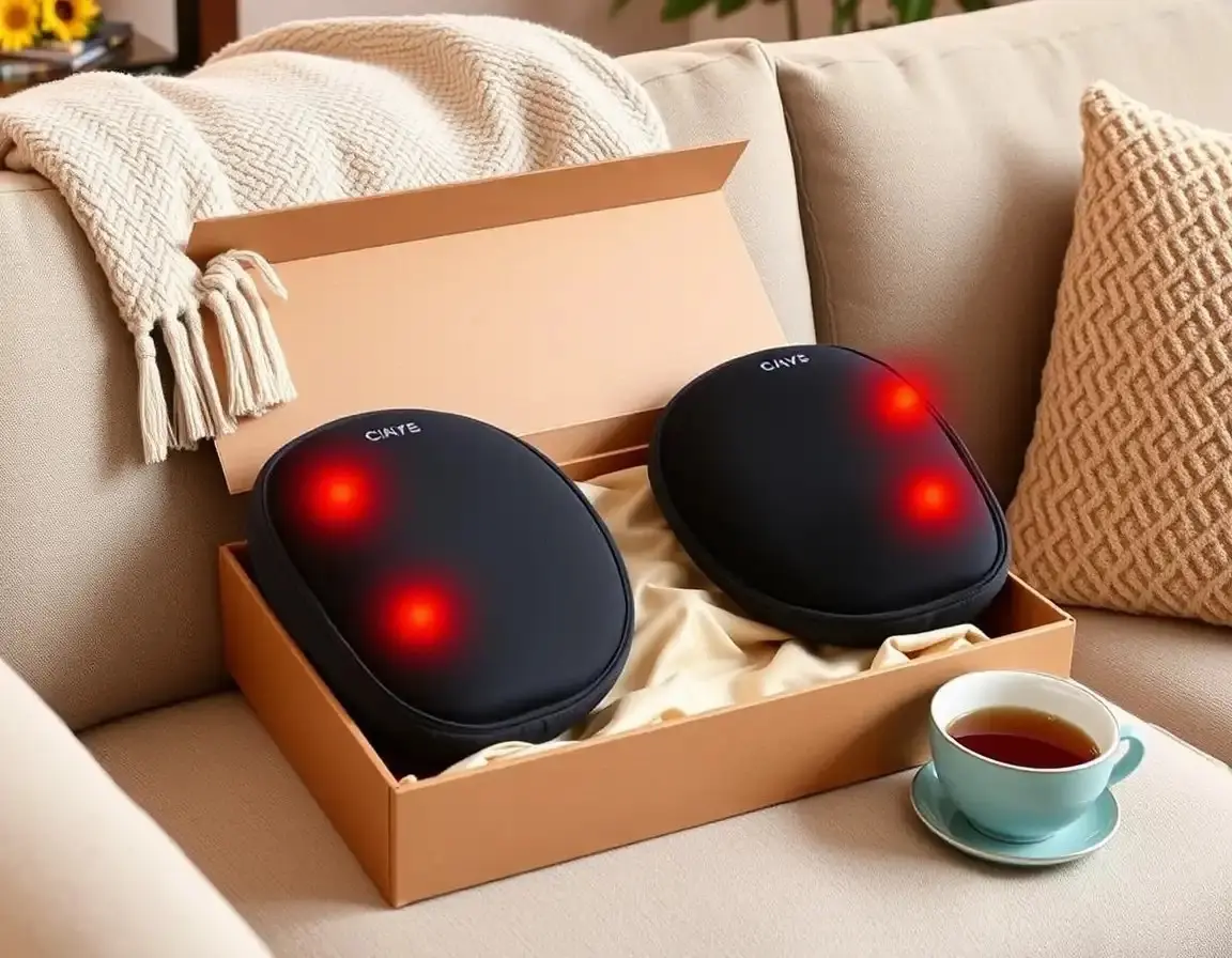 Elektrisches beheiztes Shiatsu-Massagegerät