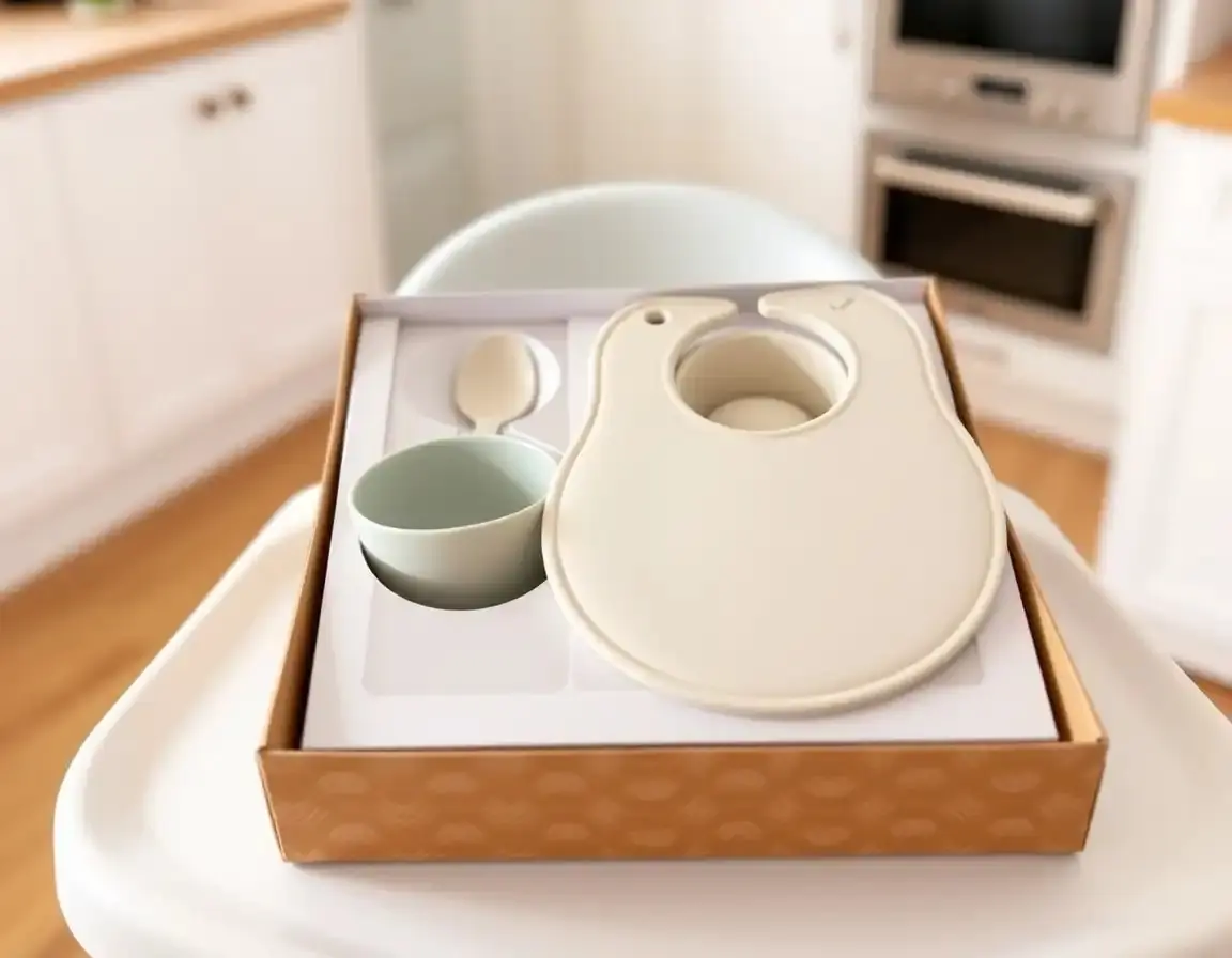 Premium Silicone Baby Feeding Set