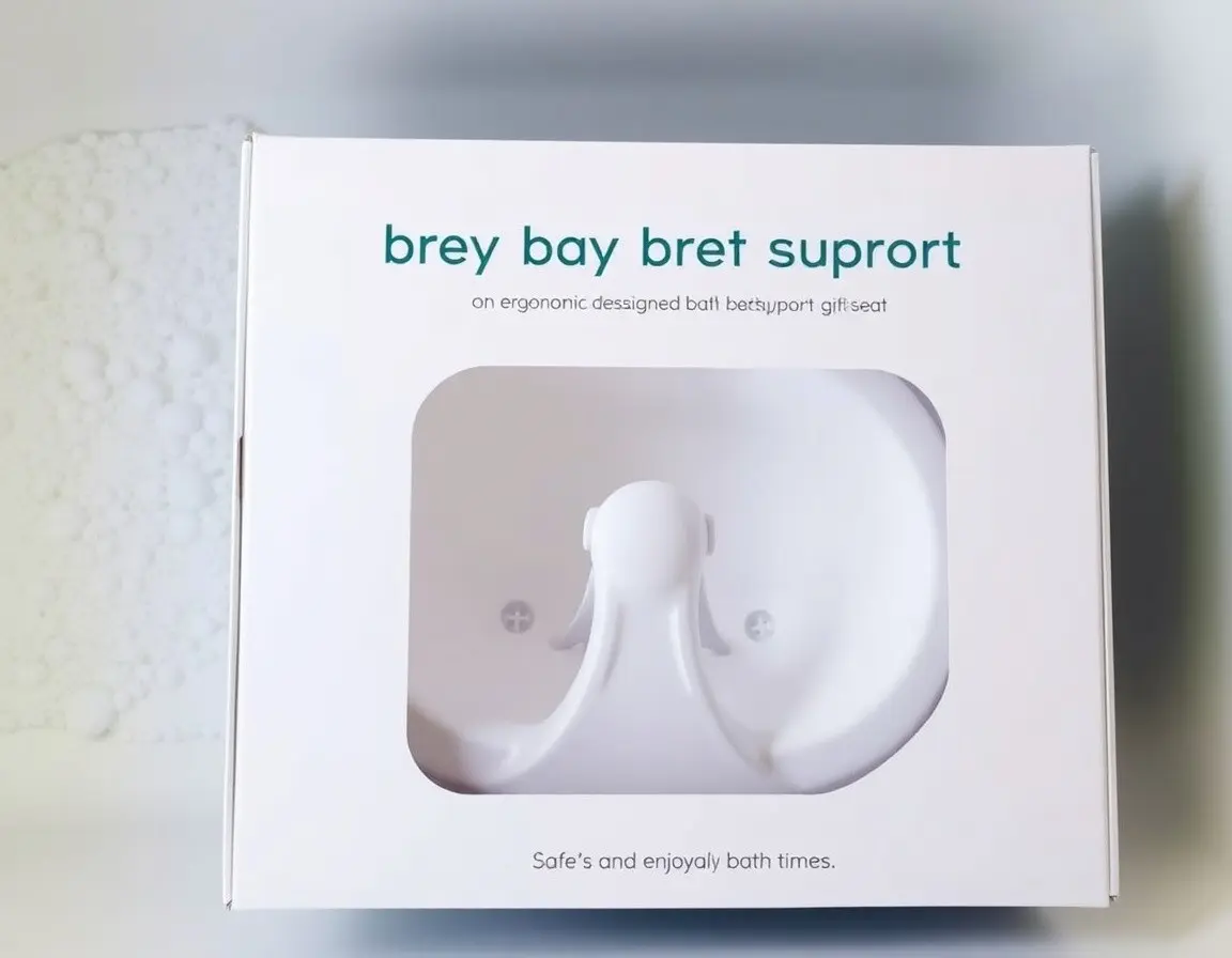 Ergonomic Baby Bath Support Seat