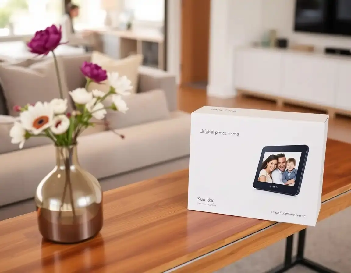 Smarter digitaler Fotorahmen mit Wi-Fi