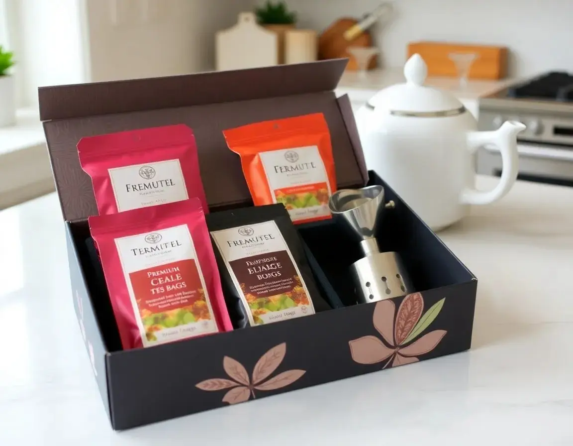 Premium Tee Geschenkkorb mit Infuser