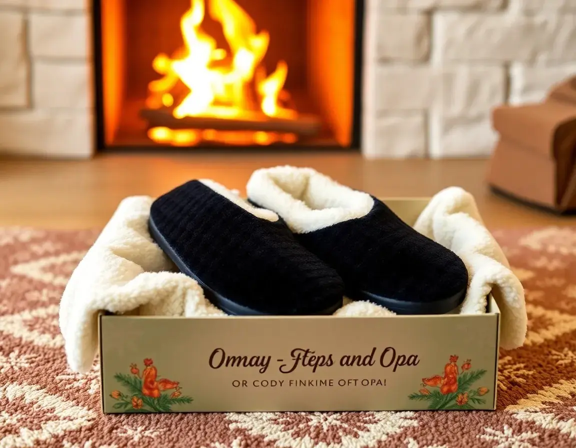 Anti-Rutsch Memory Foam Hausschuhe