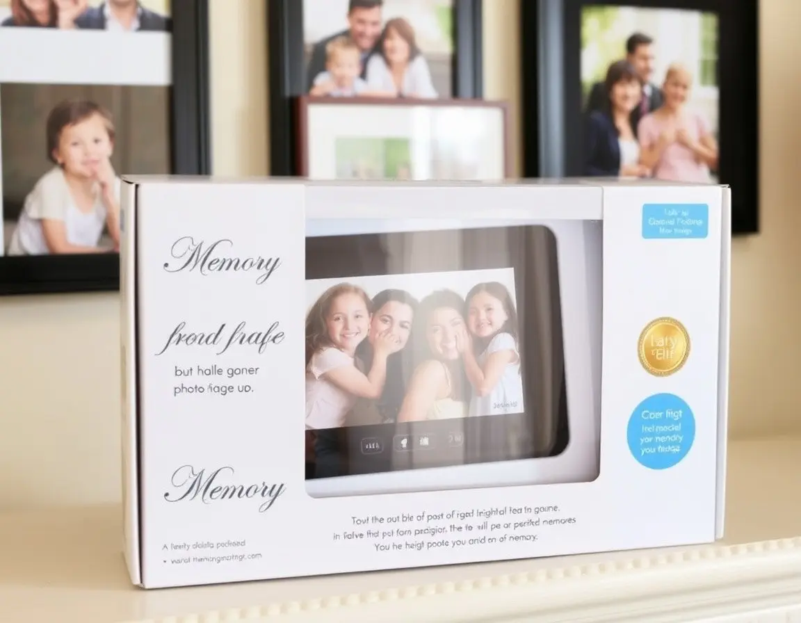 Digitaler Fotorahmen mit Wi-Fi