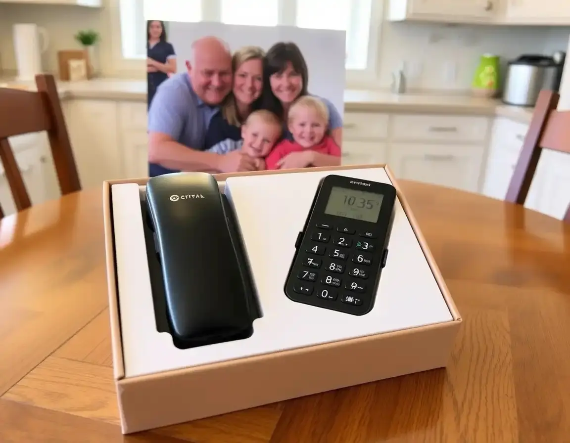 Senioren-Handy mit großen Tasten