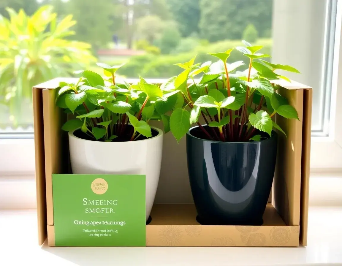 Smarter Indoor-Pflanzentopf