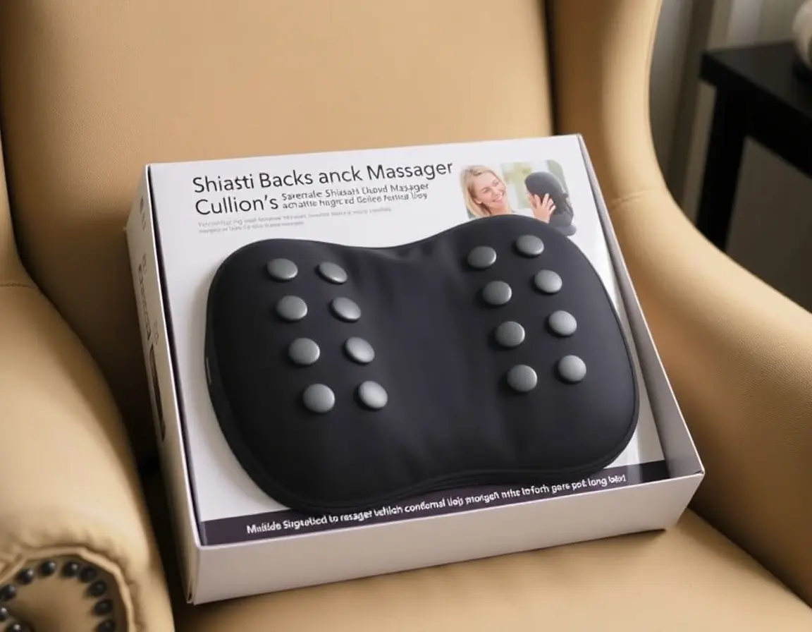 Shiatsu Back and Neck Massager Cushion