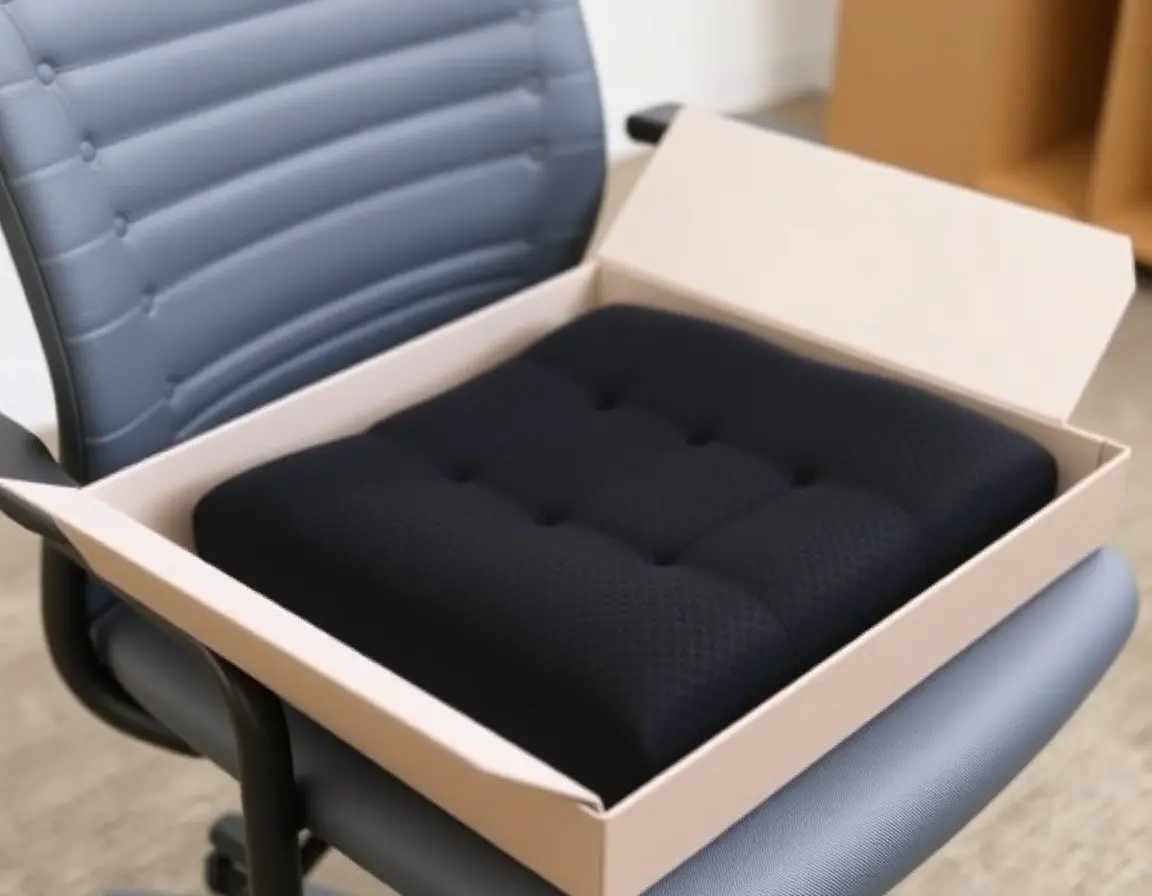 Ergonomic Memory Foam Seat Cushion