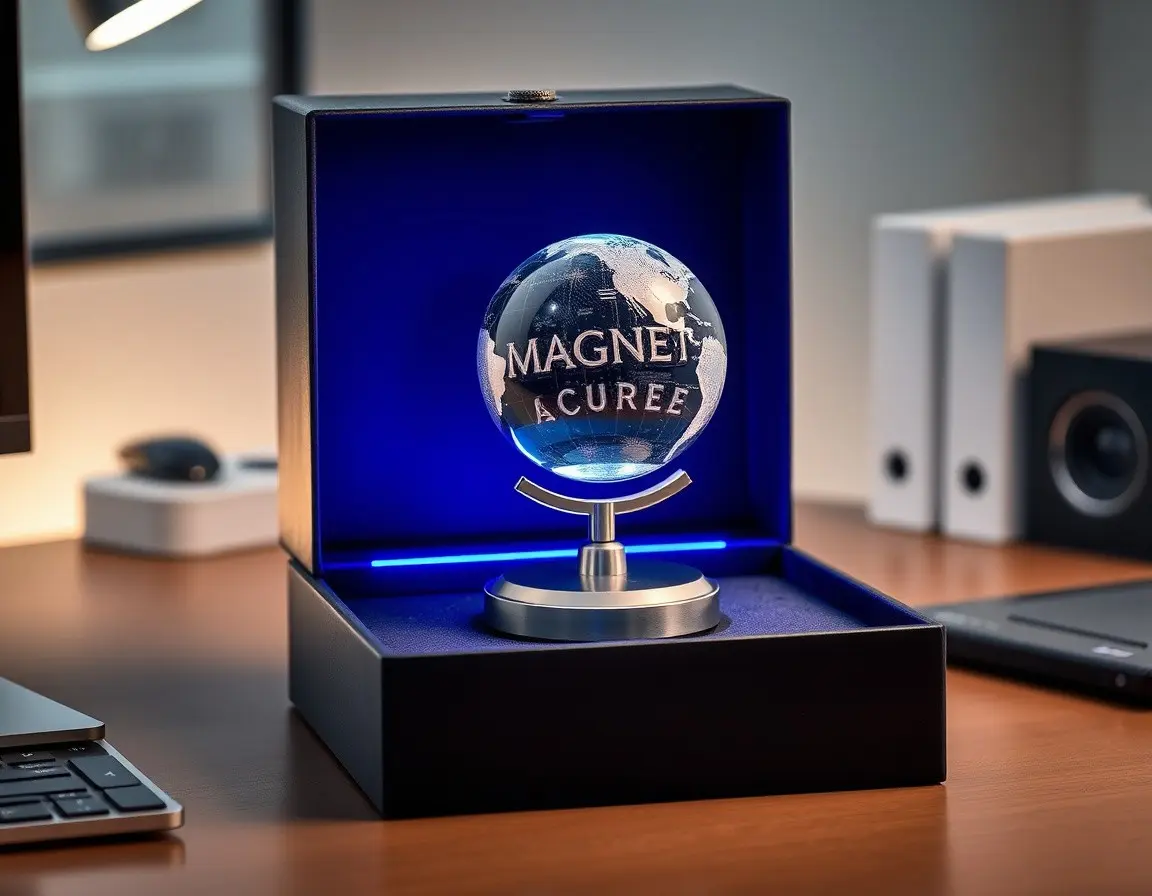 Magnetic Levitation Globe Desk Ornament