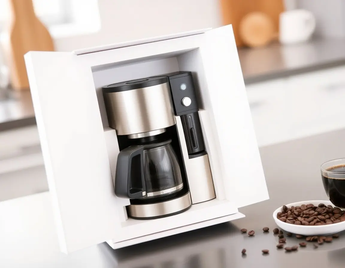 Premium Drip Coffee Maker with Grinder