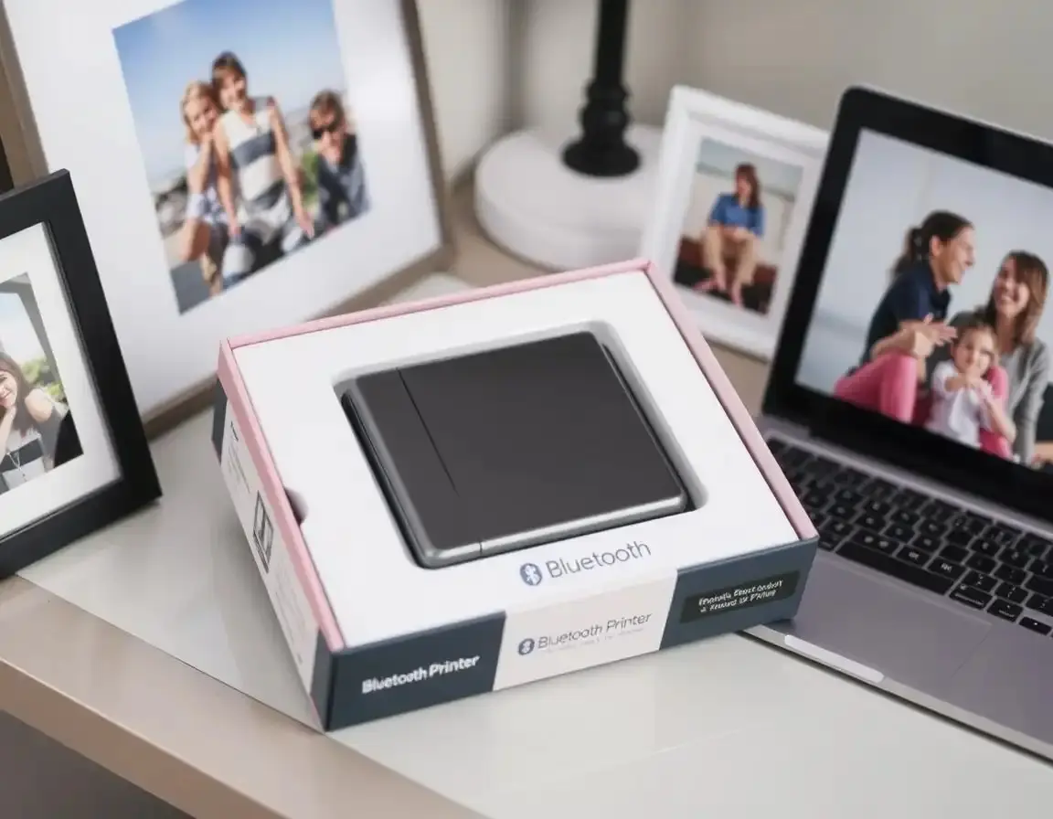 Tragbarer Bluetooth Fotodrucker
