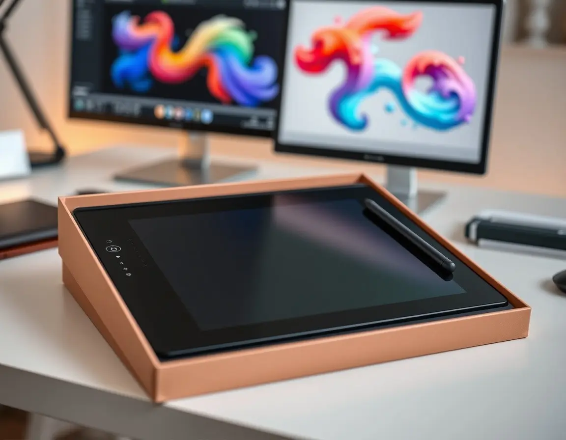 Professionelles Grafiktablett