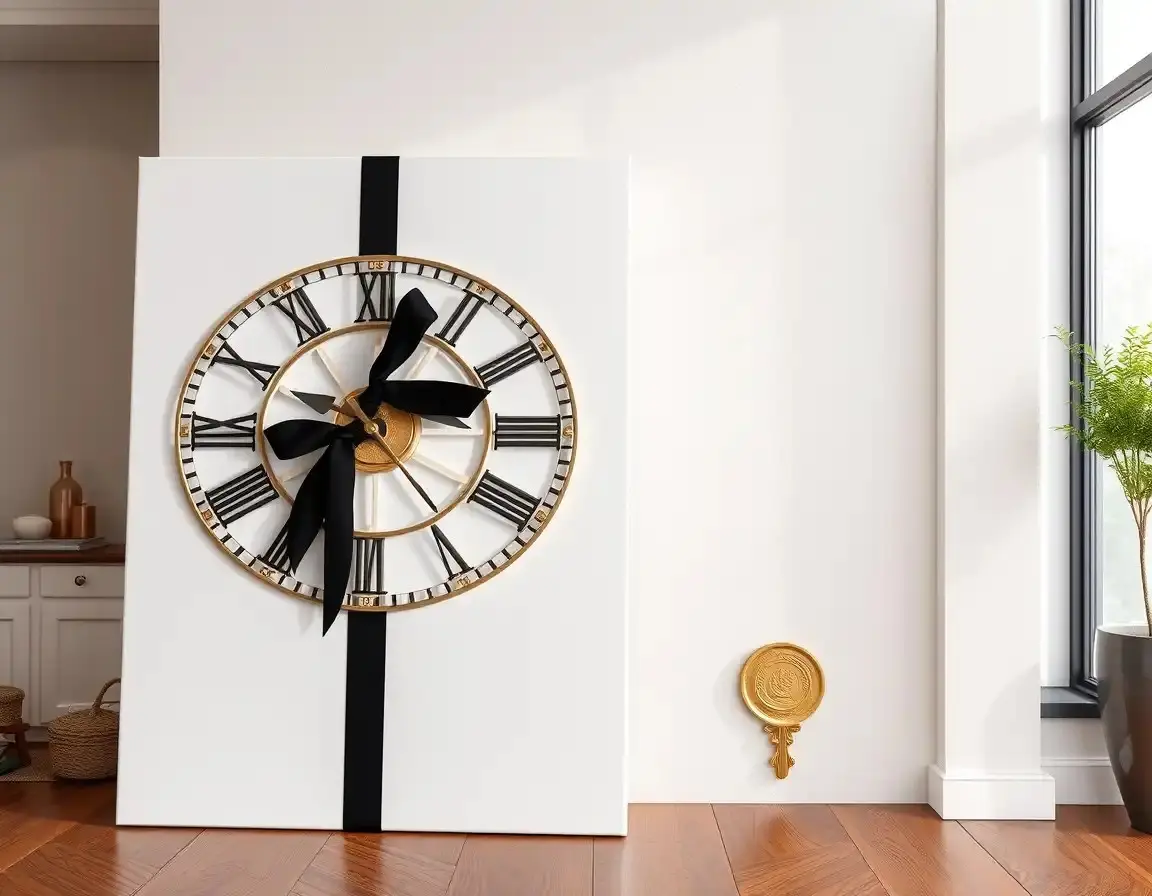 Handgefertigte Dekorative Wanduhr