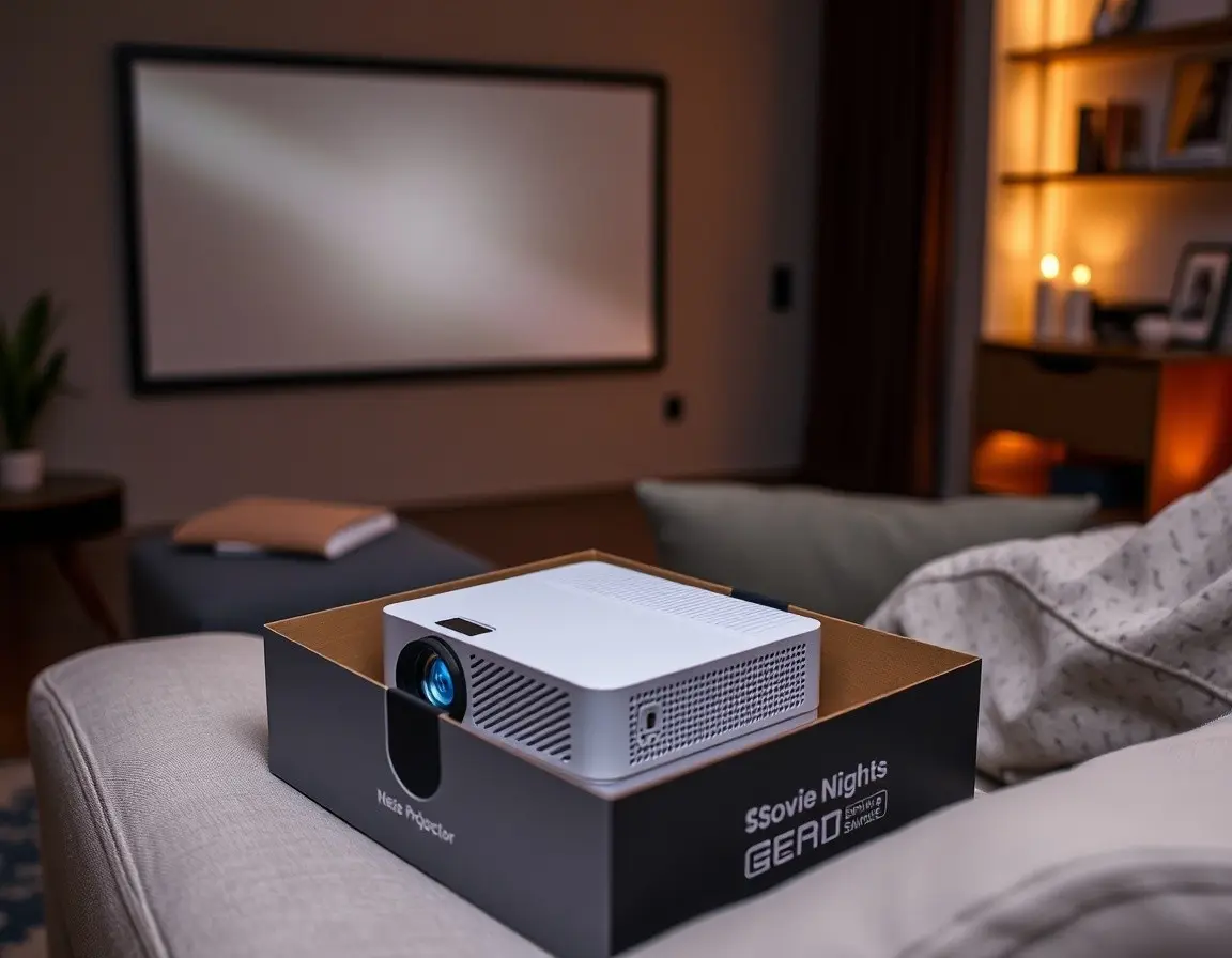Mini HD Portable Smart Projector