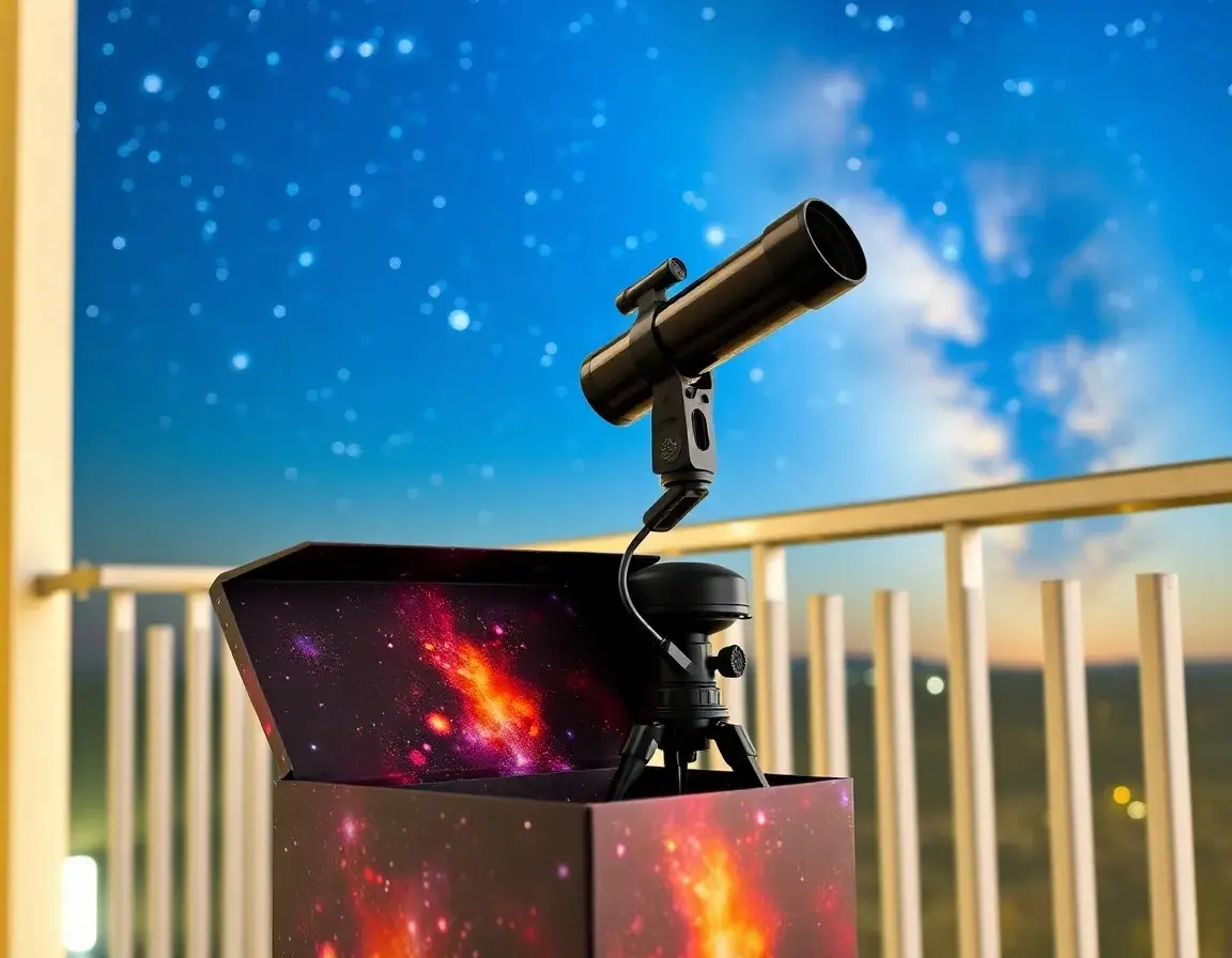 Astronomie-Teleskop für Anfänger