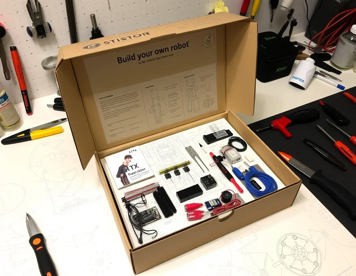 Roboter Bausatz zum Selberbauen