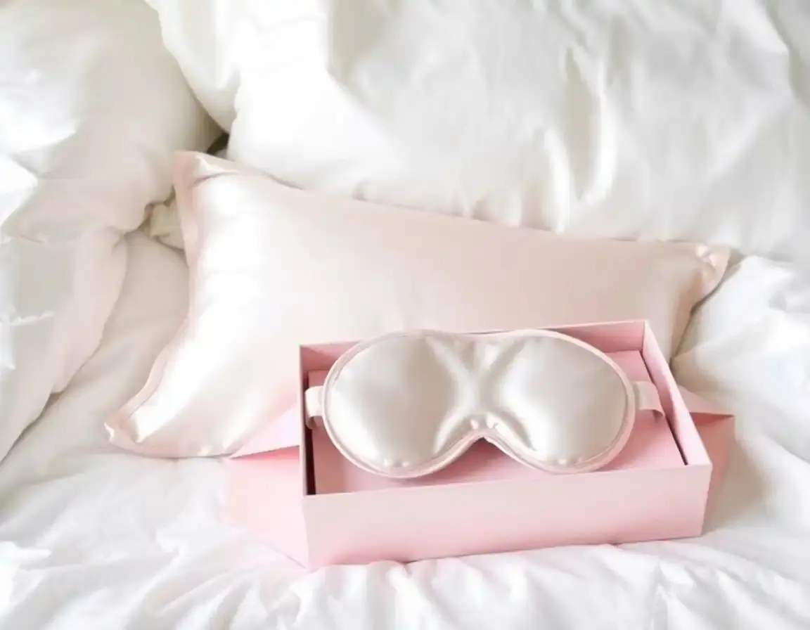 Silk Pillowcase and Eye Mask Set