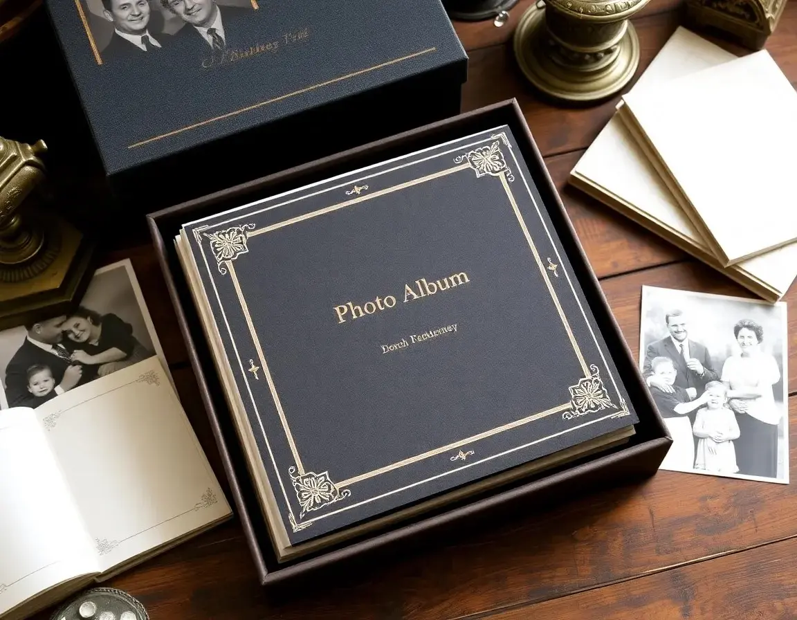 Luxury Photo Album Blank Pages