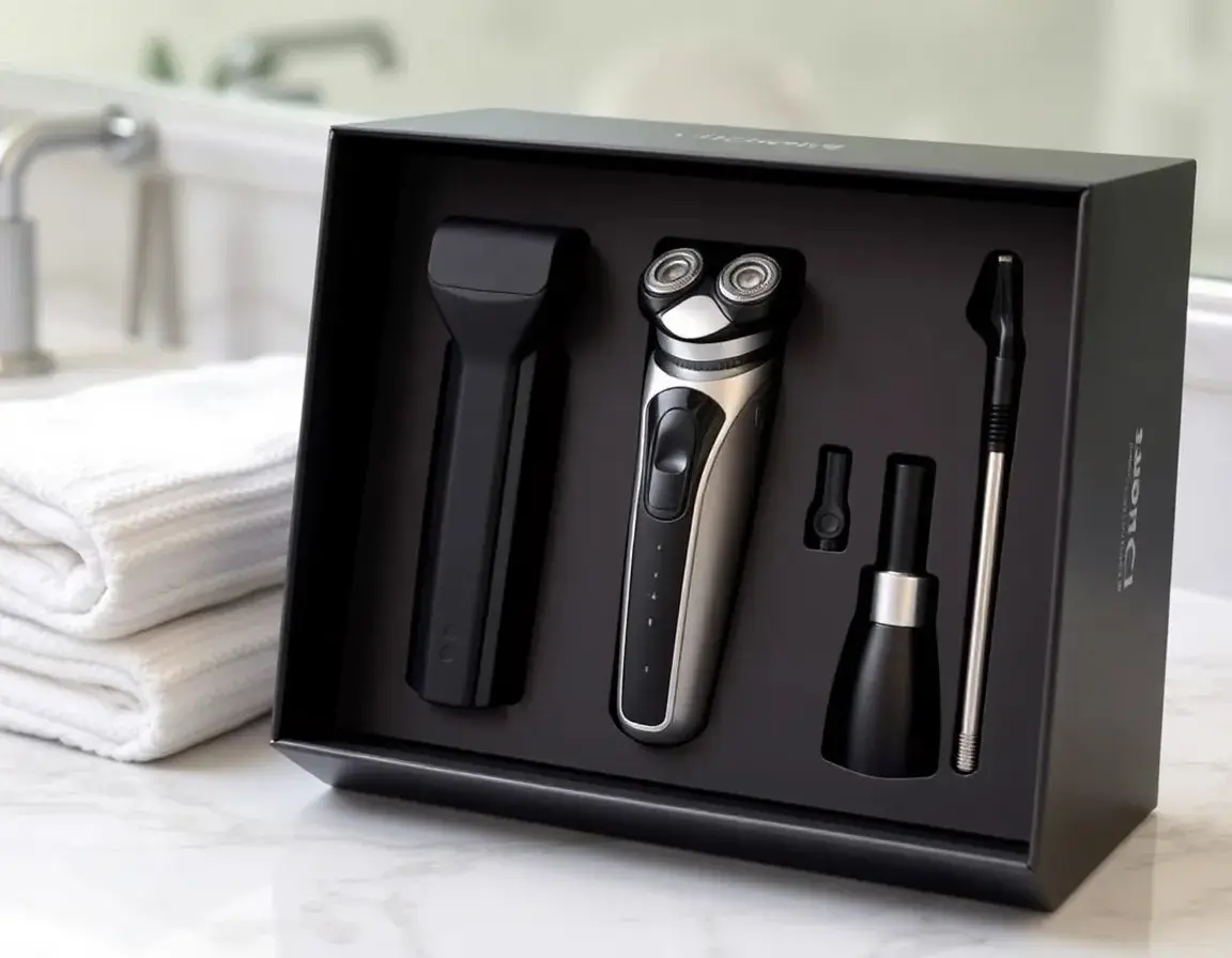 Elektrisches Rasierer Pflegeset