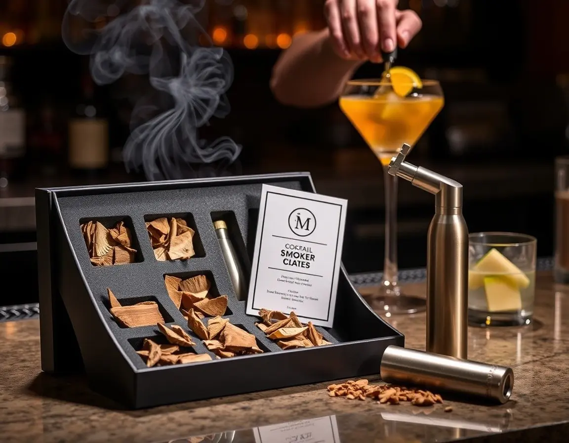 Cocktail Smoker Kit zum Räuchern von Drinks
