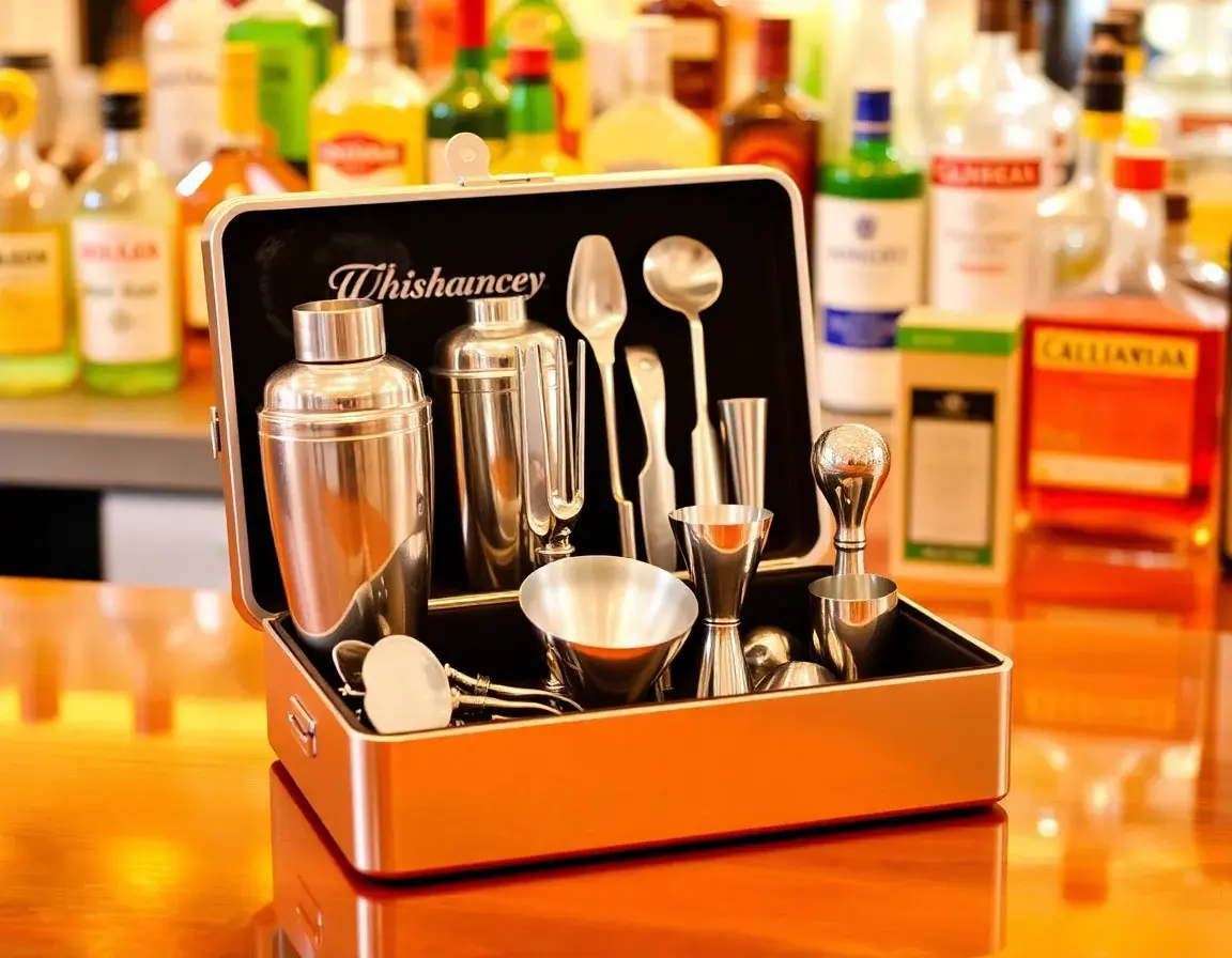 Professionelles Bar Werkzeug Set aus Edelstahl