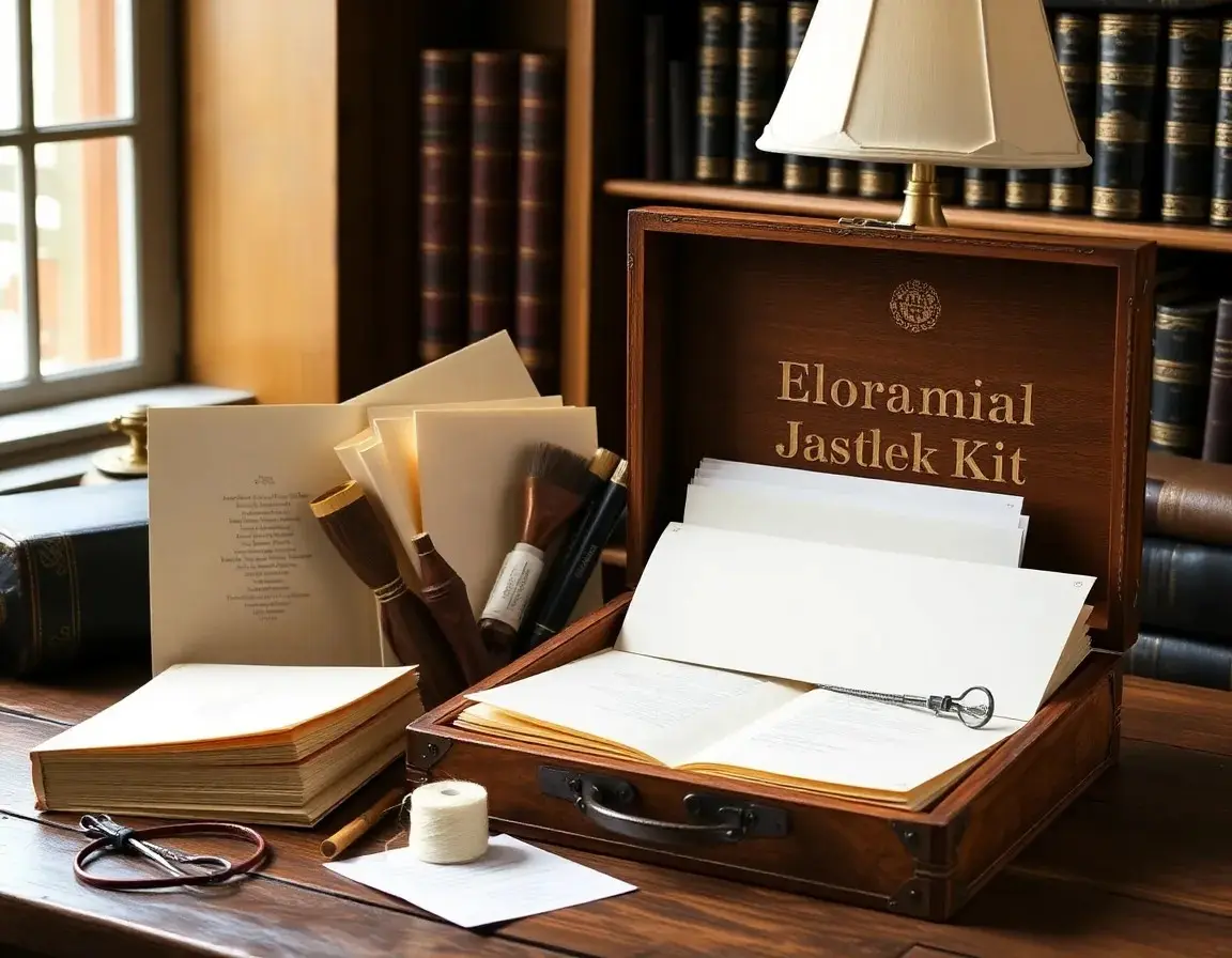 DIY Bookbinding Kit Craft Supplies