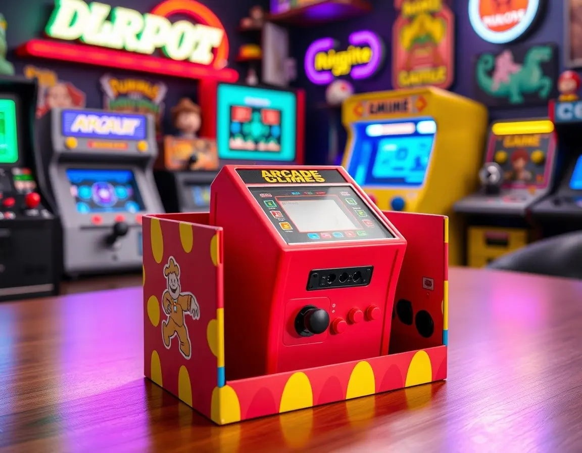 Portable Retro Arcade Mini Game Console