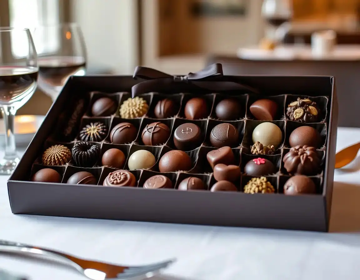 Gourmet Artisan Chocolate Selection Box
