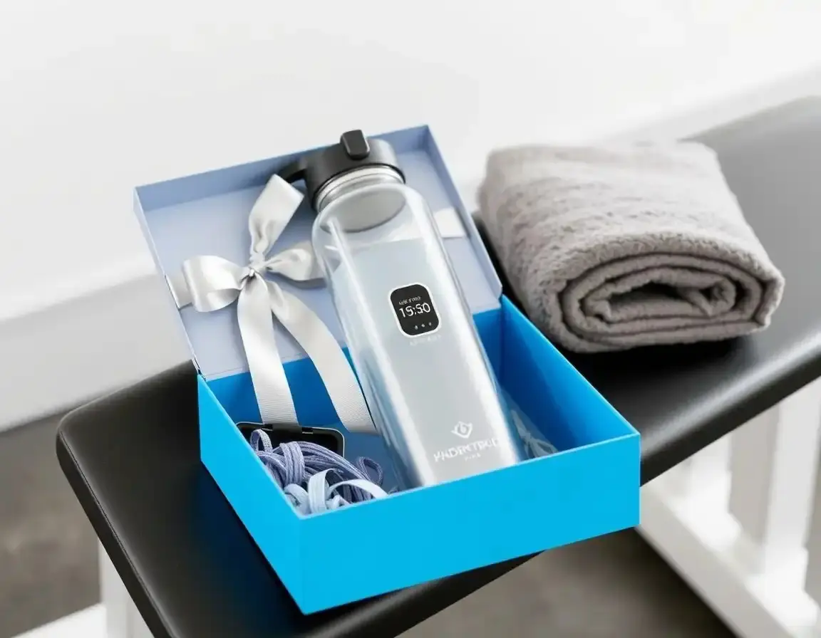 Smarte Wasserflasche mit Hydratations-Tracker