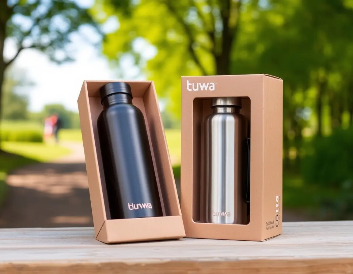 Isolierte Edelstahl-Wasserflasche Thermos als Geschenk