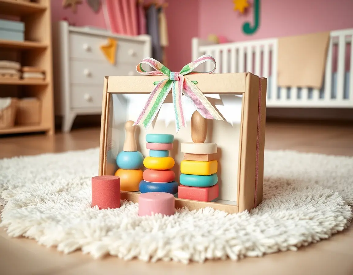 Holz-Stapelspielzeug für Kinder