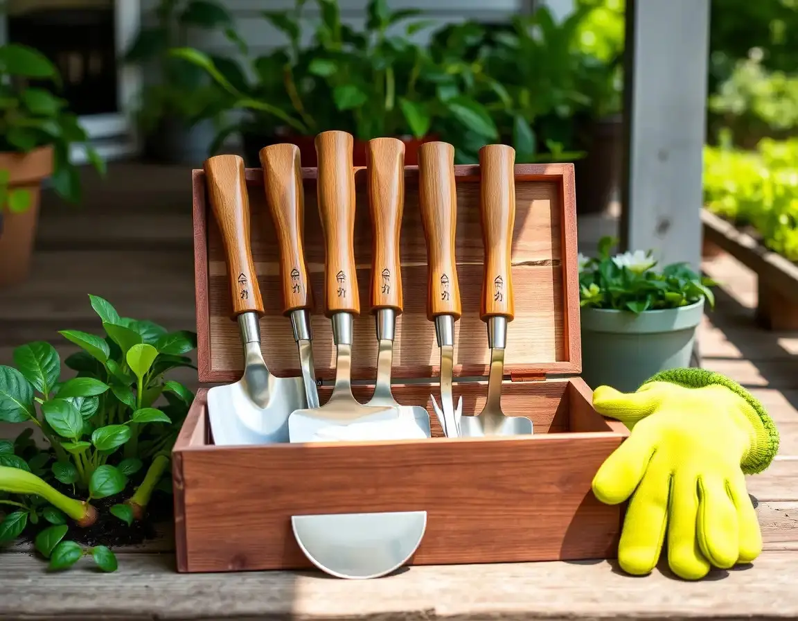 Premium-Gartenwerkzeug-Set