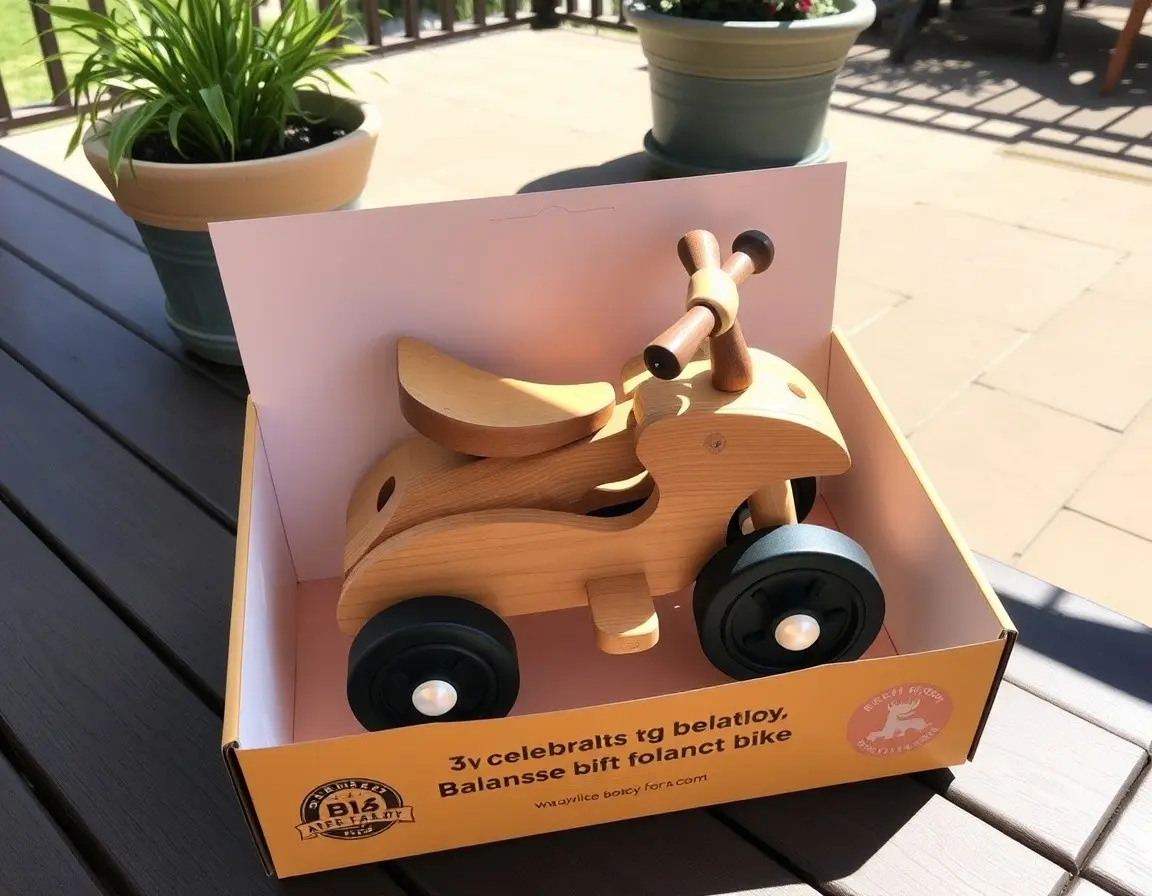 Kleinkind Laufrad Holz