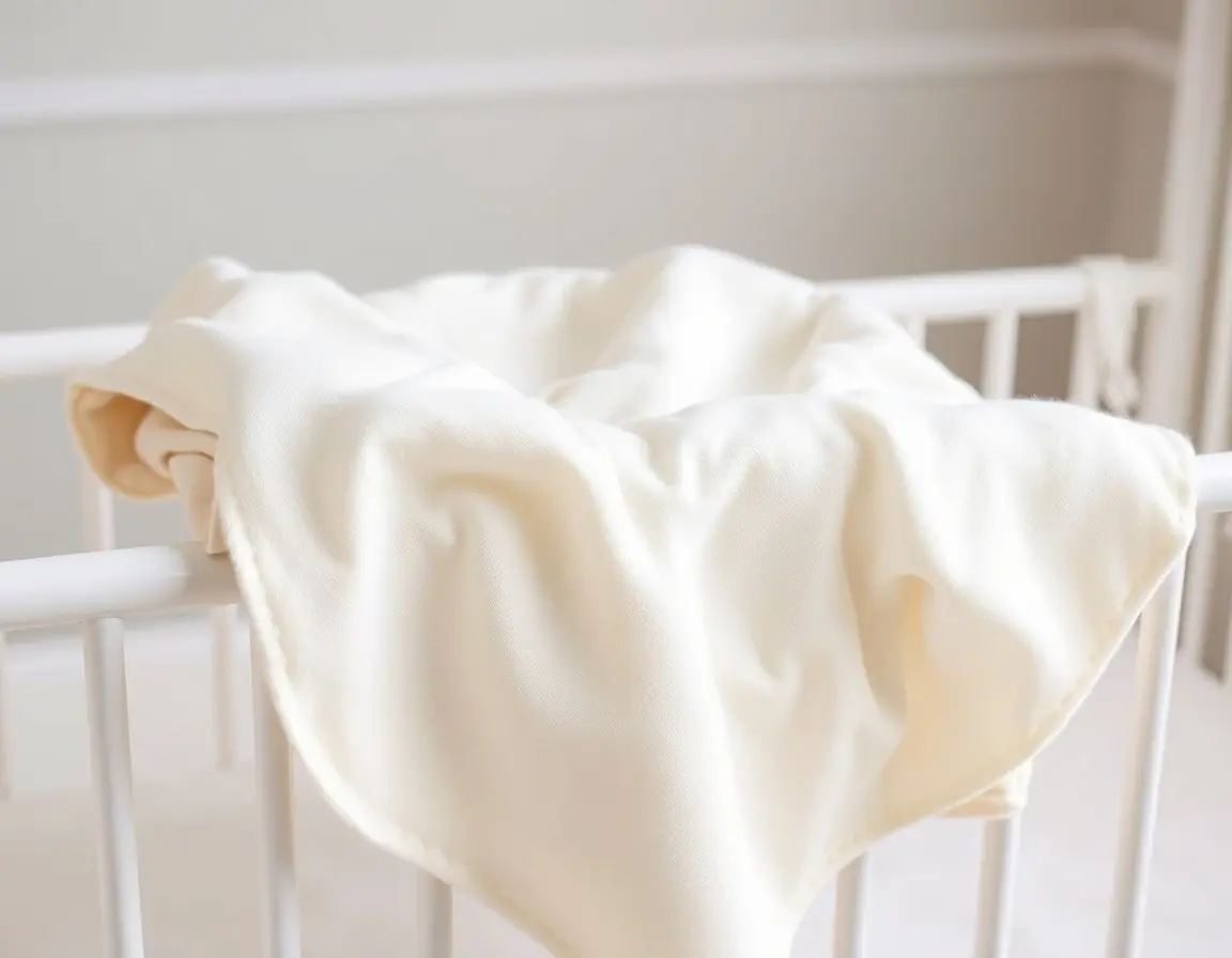 Luxuriöse Babydecke Kaschmir Bambus