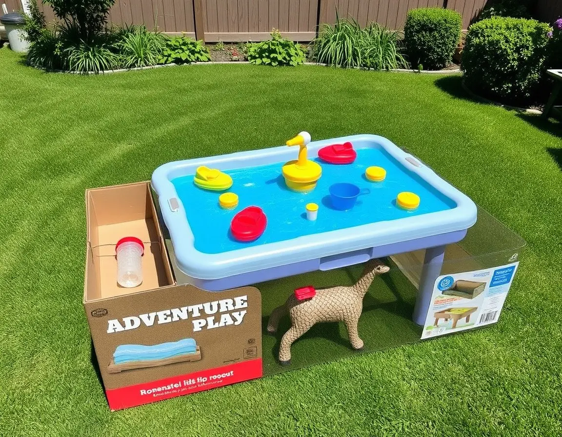 Outdoor-Wasserspieltisch