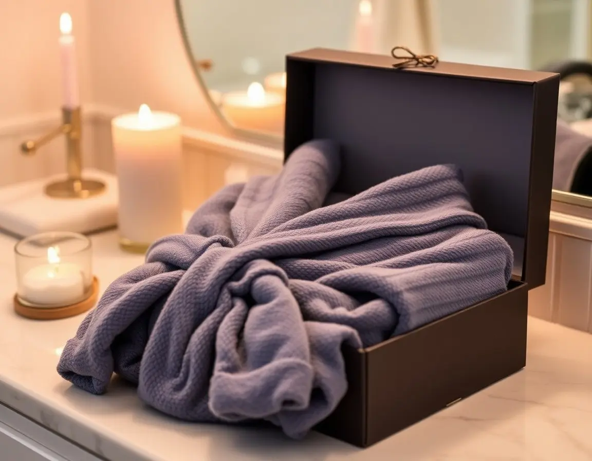 Weicher Frottee Bademantel