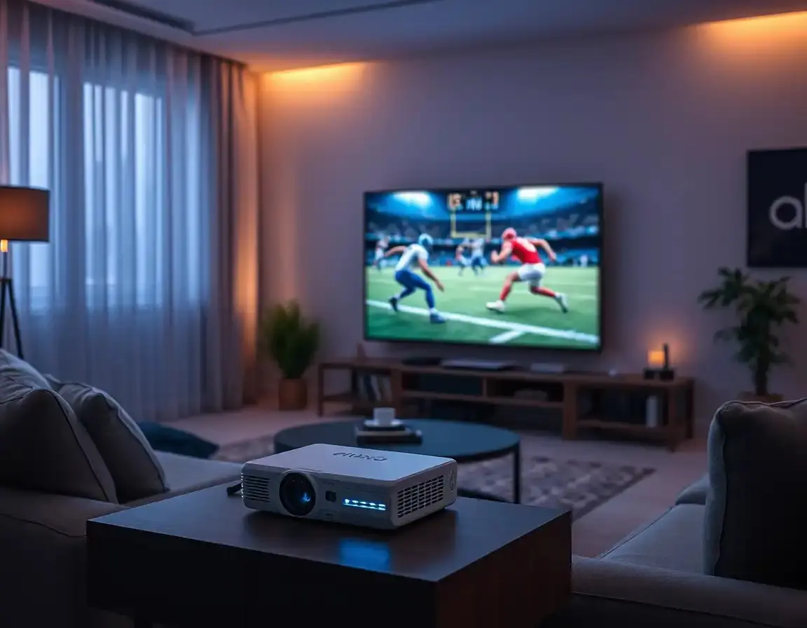 Tragbarer Mini-Smart-Projektor