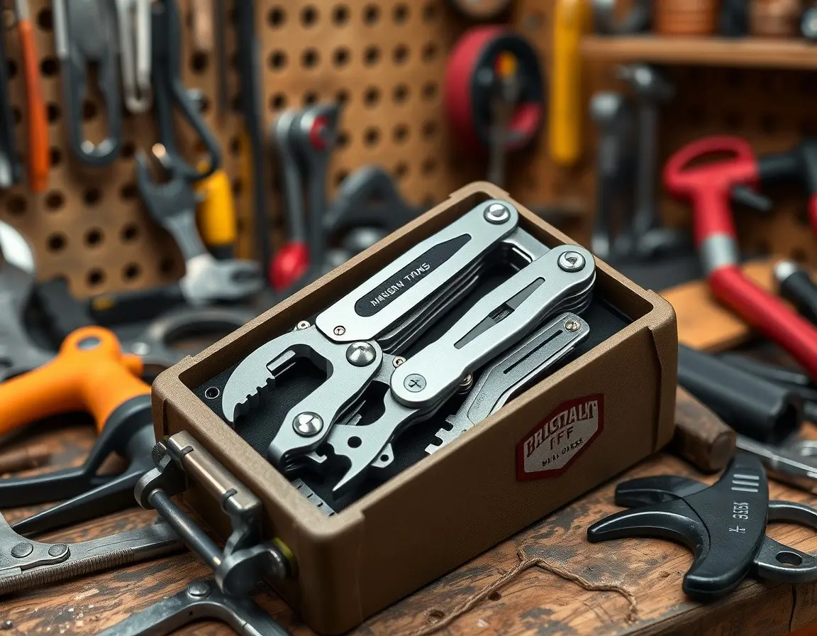 Robustes Multi-Tool aus Edelstahl