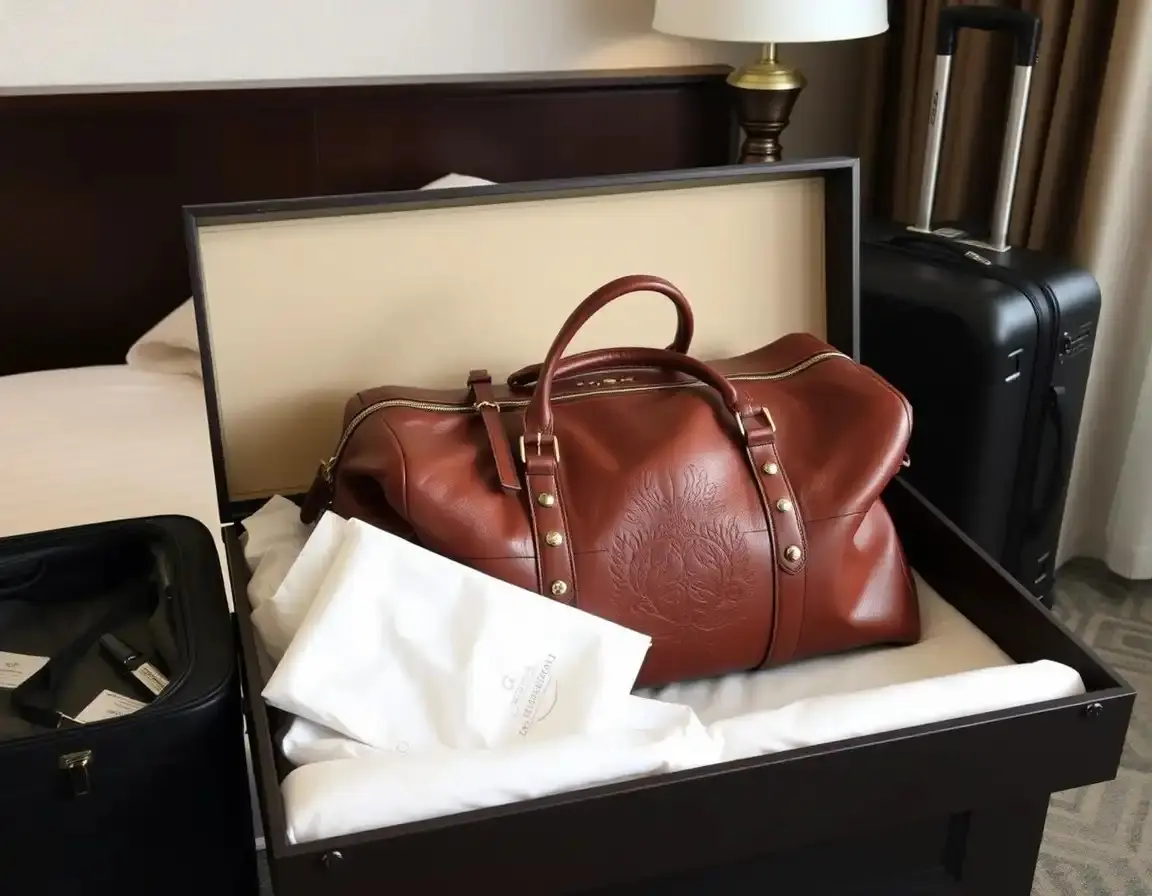 Luxus Leder Reisetasche
